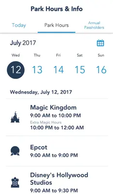 Disney World android App screenshot 0