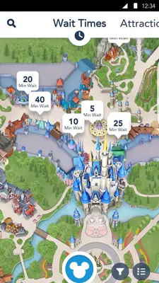 Disney World android App screenshot 5